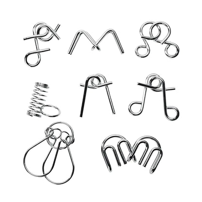 Intellectual Nine Ring Puzzle