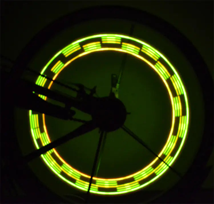 30 LED Colorful Knight Wheel Lights for Bikes