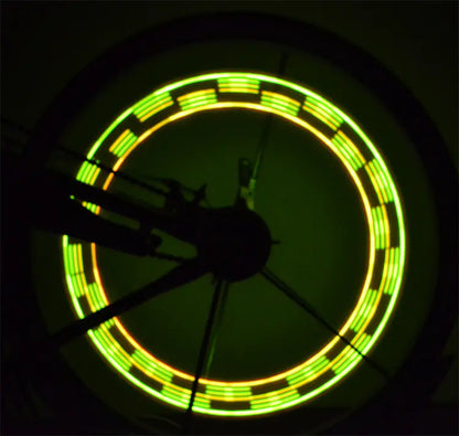 30 LED Colorful Knight Wheel Lights for Bikes