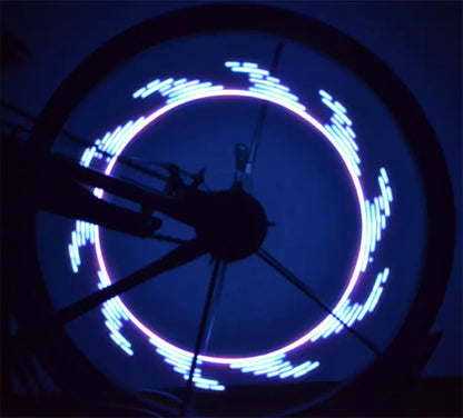 30 LED Colorful Knight Wheel Lights for Bikes