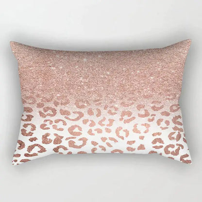 Rose Gold Powder Polyester Pillowcase