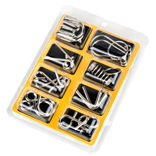 Intellectual Nine Ring Puzzle