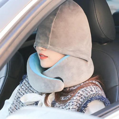Snow Ear Memory Foam U-Shaped Cervical Pillow