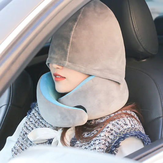 Snow Ear Memory Foam U-Shaped Cervical Pillow