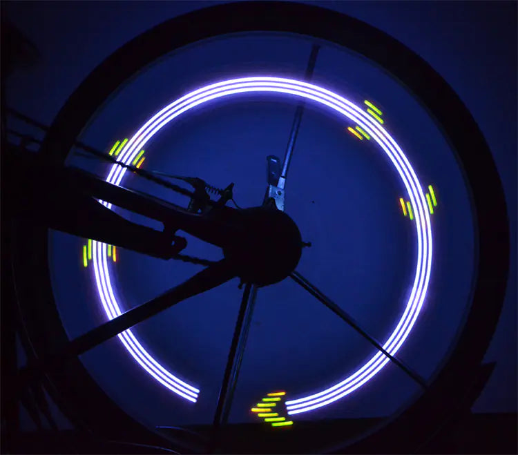 30 LED Colorful Knight Wheel Lights for Bikes