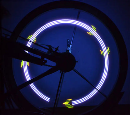 30 LED Colorful Knight Wheel Lights for Bikes